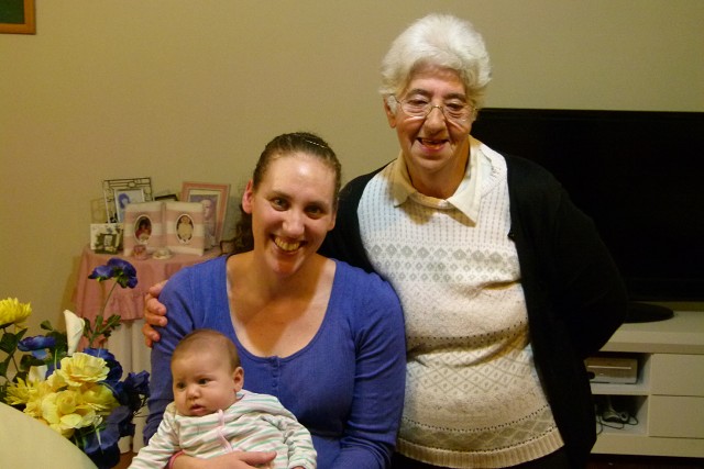 With Mum And Great Granny