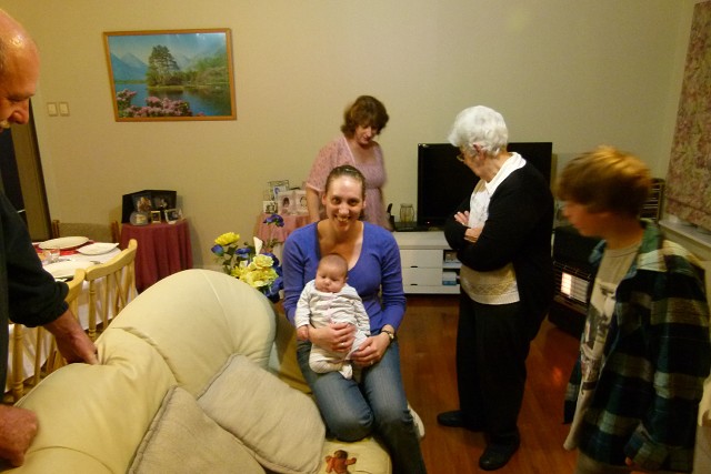 With Mum At Bosman's