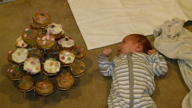 Cupcakes For 1 Week Birthday(1)