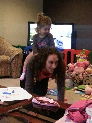 2013-05-12 Natalie On Danielle's Back