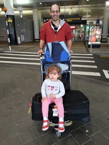 2013-10-04 Natalie Alex Sitting On Luggage